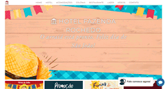 Desktop Screenshot of hotelrochedo.com.br