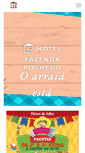 Mobile Screenshot of hotelrochedo.com.br